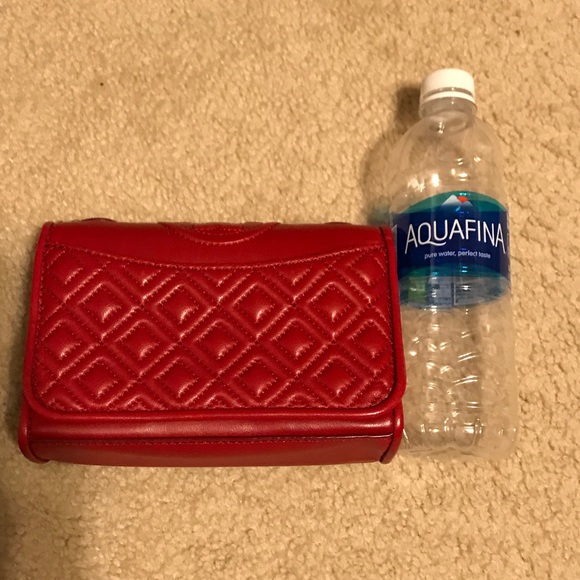 Tory Burch Mini Fleming Flap Kir Royale Purse - Picture 6 of 8